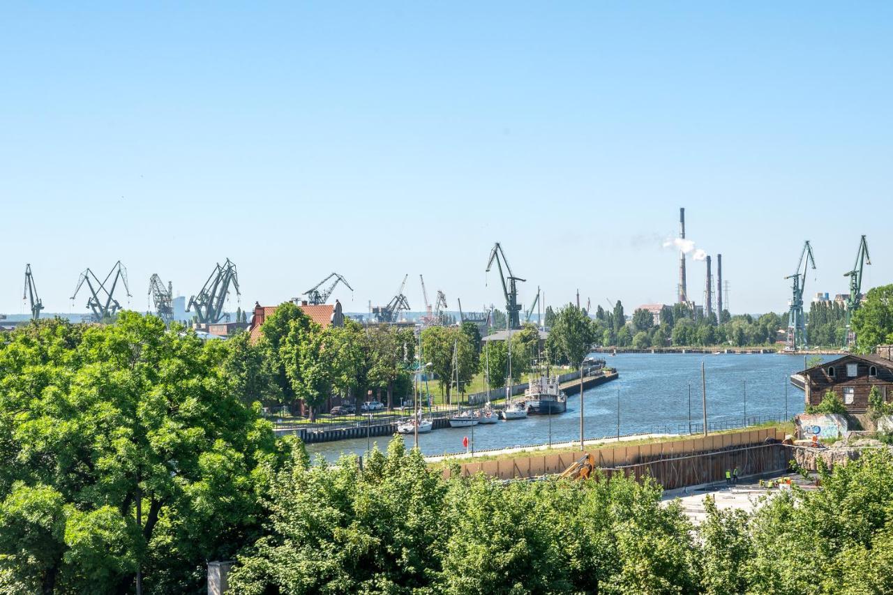 Nadmotlawie Riverside - Sauna, Gym & Parking By Downtown Apartments Gdańsk Extérieur photo