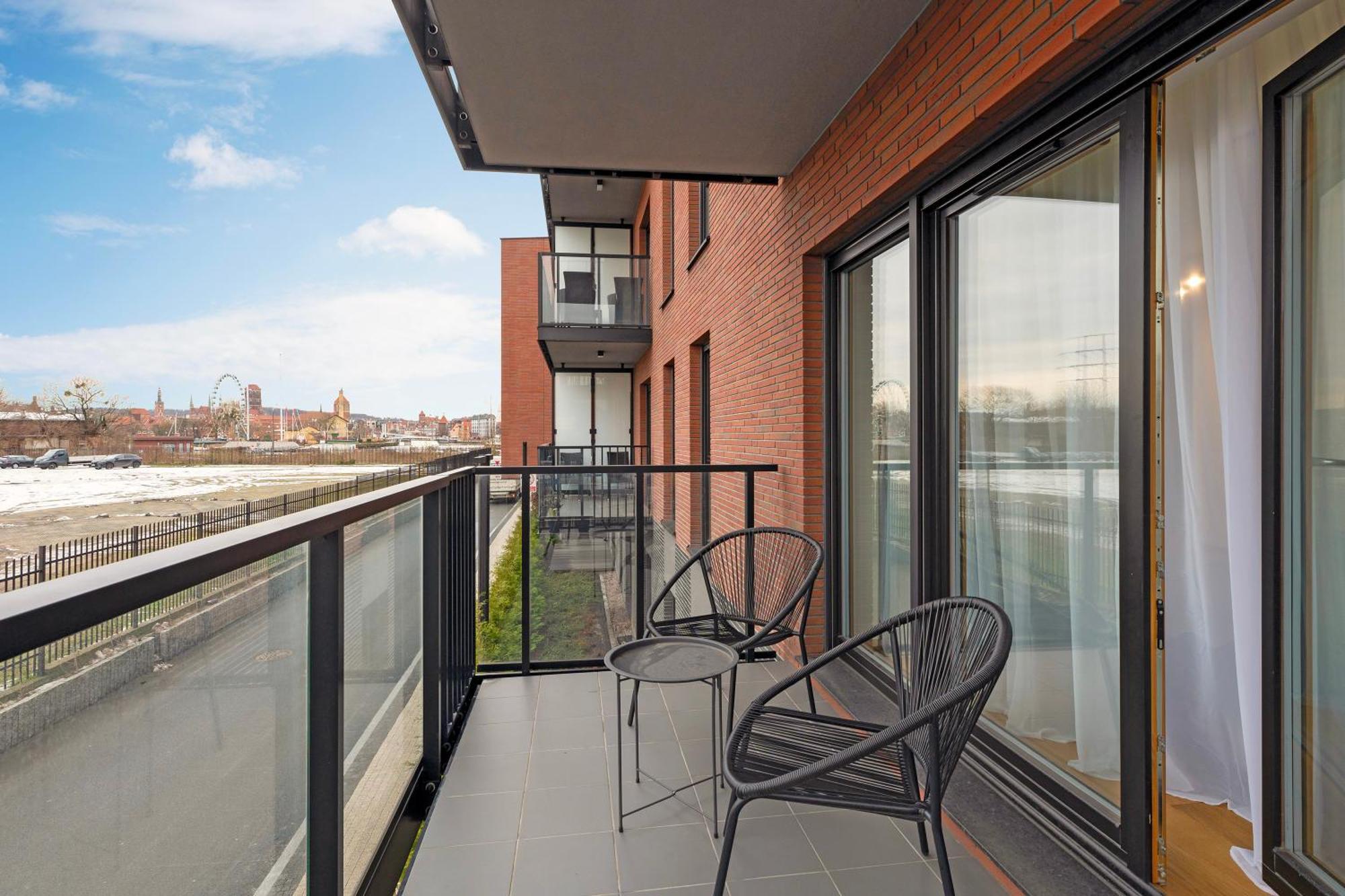 Nadmotlawie Riverside - Sauna, Gym & Parking By Downtown Apartments Gdańsk Chambre photo