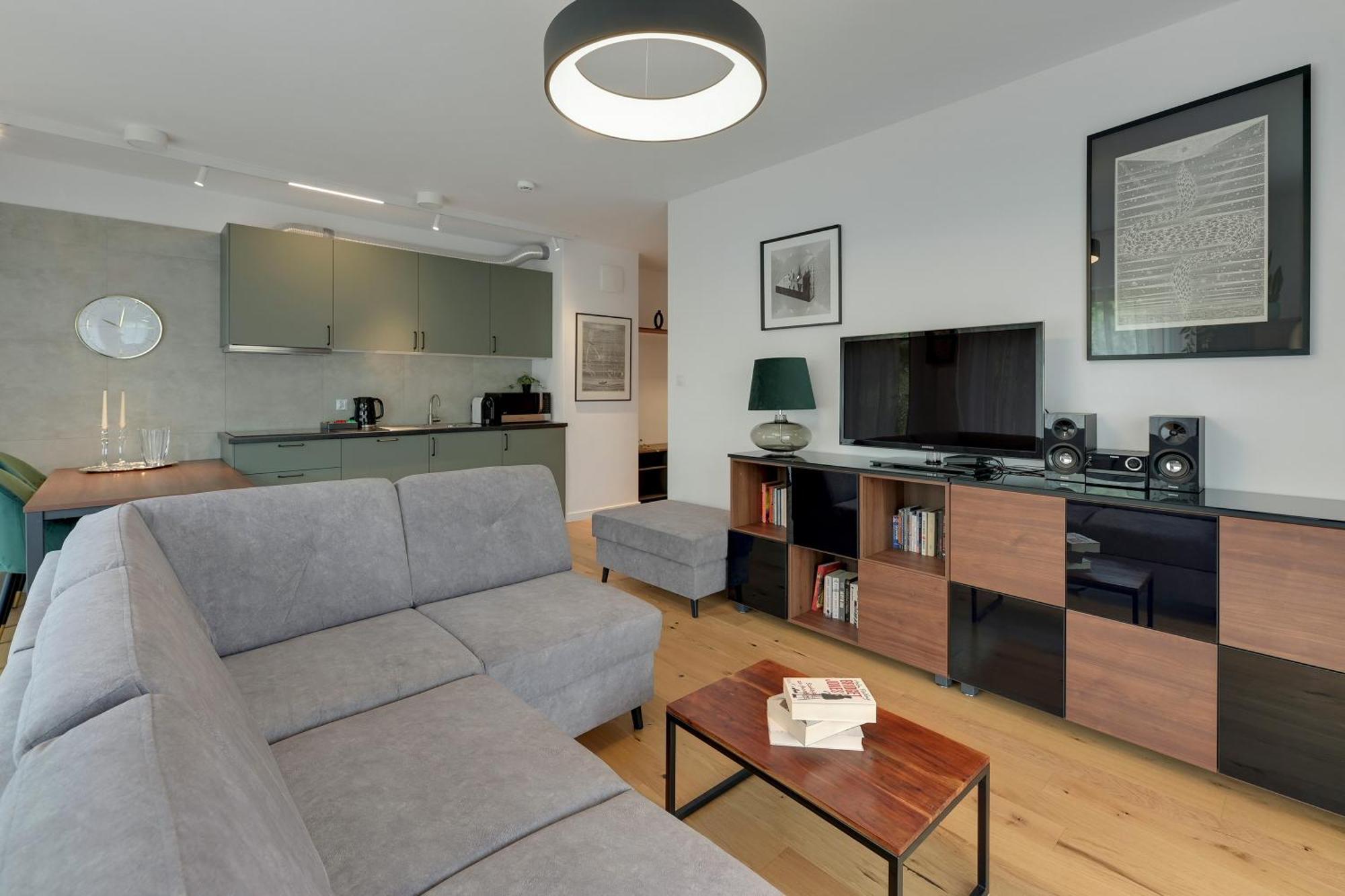 Nadmotlawie Riverside - Sauna, Gym & Parking By Downtown Apartments Gdańsk Extérieur photo
