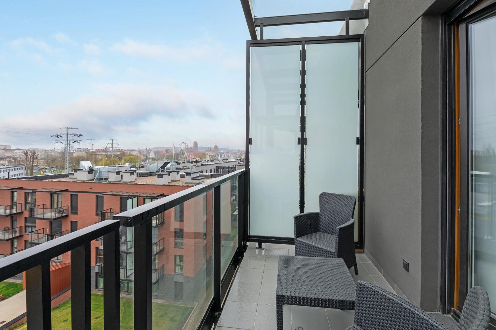 Nadmotlawie Riverside - Sauna, Gym & Parking By Downtown Apartments Gdańsk Chambre photo
