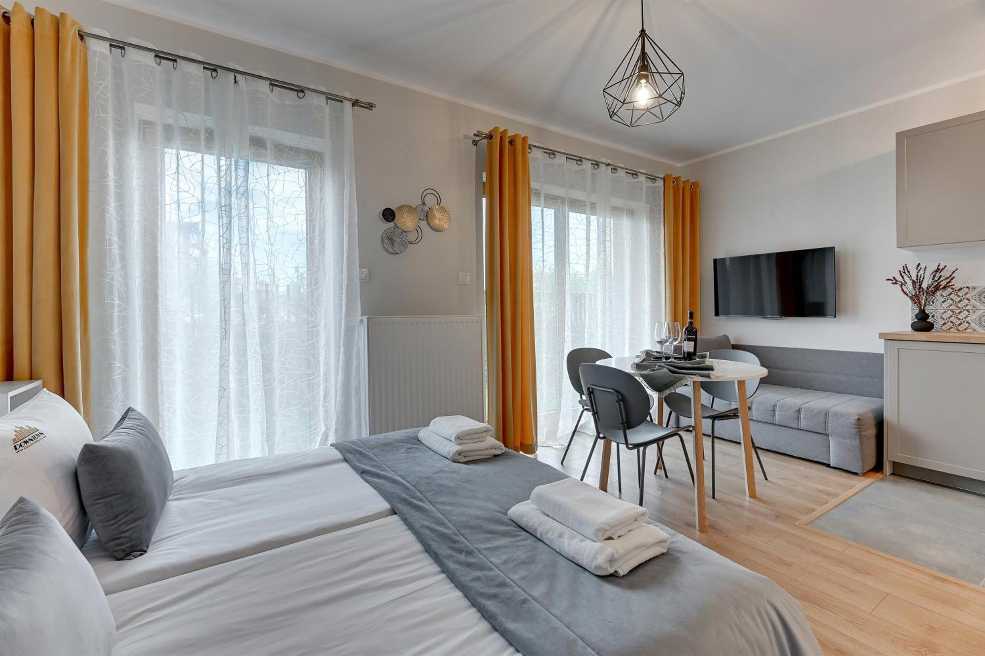 Nadmotlawie Riverside - Sauna, Gym & Parking By Downtown Apartments Gdańsk Extérieur photo