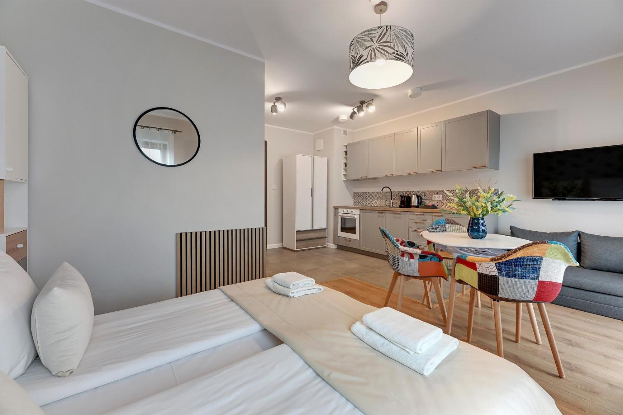 Nadmotlawie Riverside - Sauna, Gym & Parking By Downtown Apartments Gdańsk Chambre photo