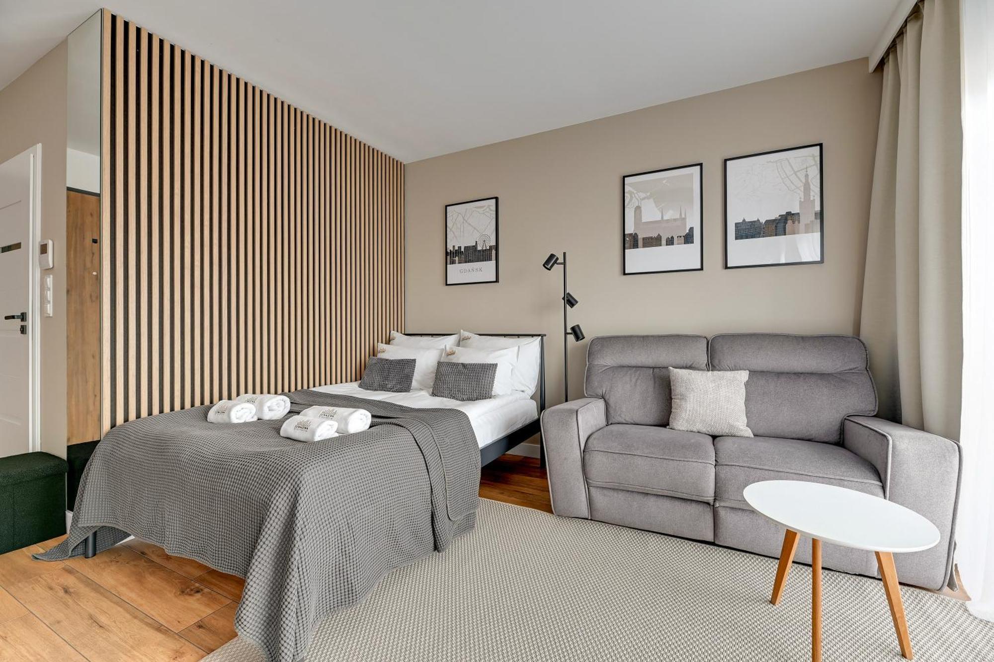 Nadmotlawie Riverside - Sauna, Gym & Parking By Downtown Apartments Gdańsk Extérieur photo
